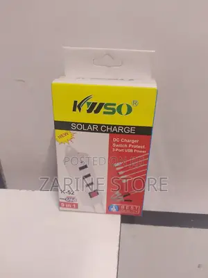 Solar Phone Charging 9 in 1 Charger