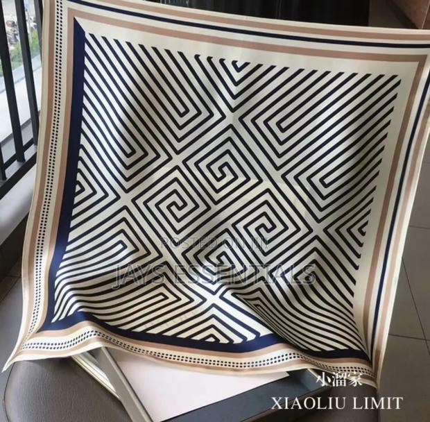 Multi Purpose Square Silk Scarf - thumbnail 2