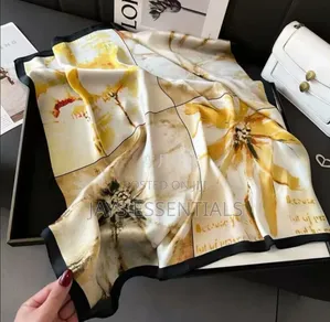 Multi Purpose Square Silk Scarf