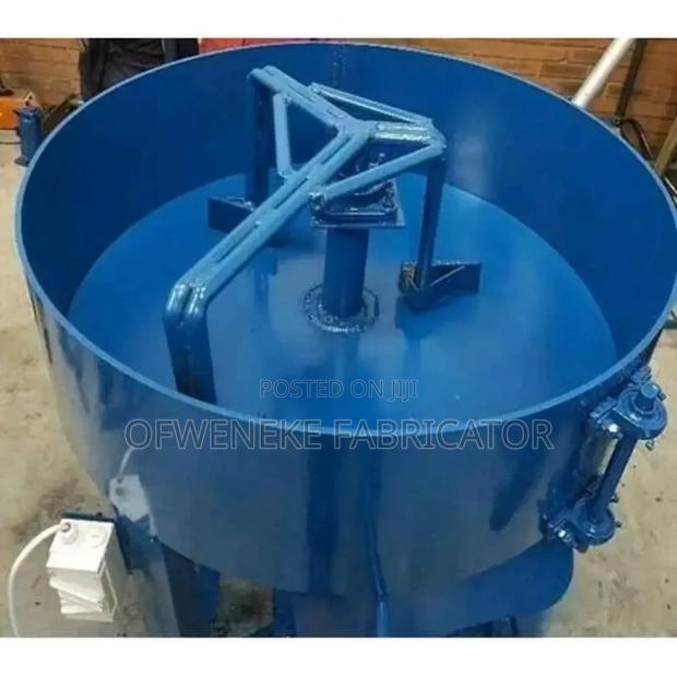 Pan Mixer Machine - main view