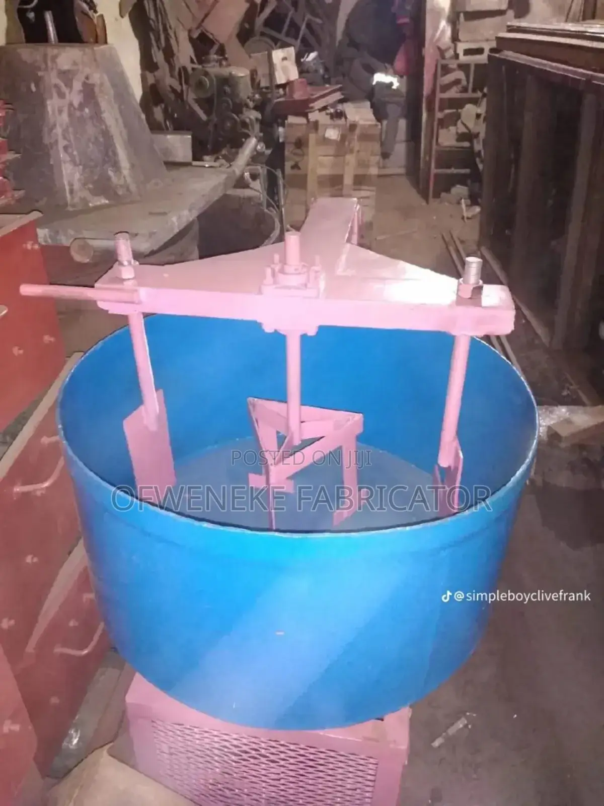 Pan Mixer Machine