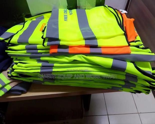 Branded 190gsm Reflective Vests - main view