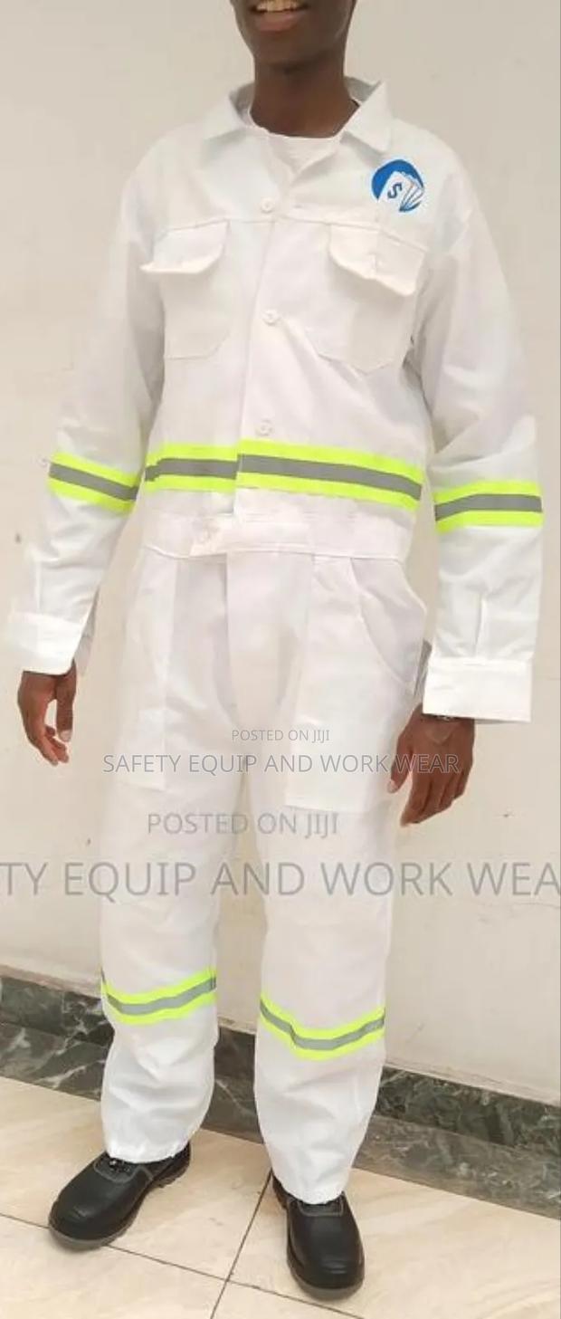 White Safety Wear (Branded) - main view
