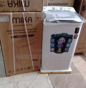 White 6 KGS Washing Machine Mika WM-5
