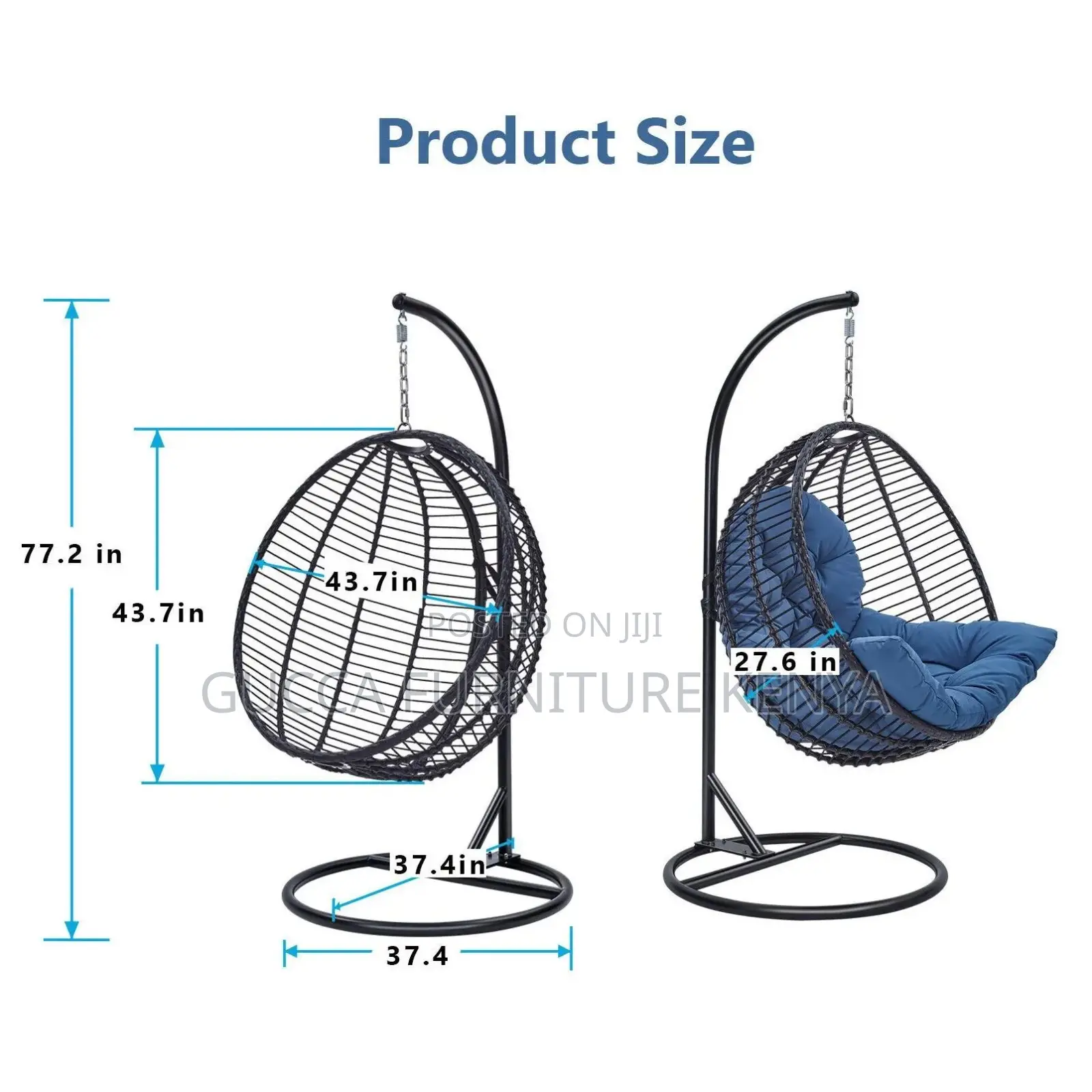 Home Chairs: Hammocks Patio Hanging Outdoor Egg Chair