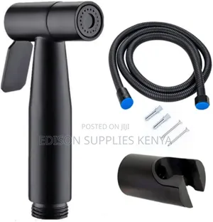 Black Arabic Showers Shattaf Bidet Sprayer Stainless Steel
