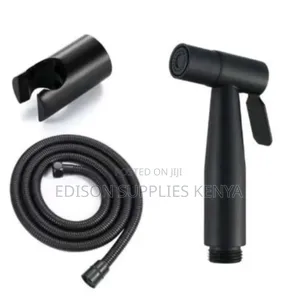 Black Arabic Showers Shattaf Bidet Sprayer Stainless Steel