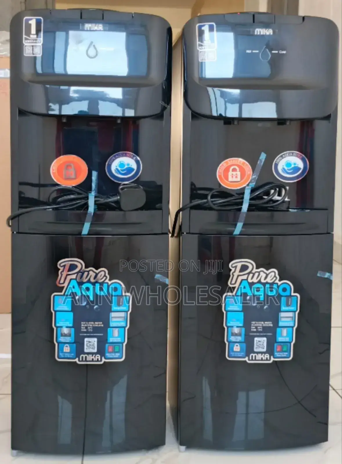 Brand New 2 Taps Mika Water Dispenser WB-67