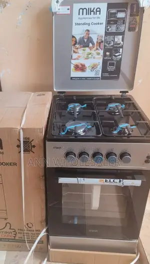 Good Working Mika 50 by 60 - Gas Oven -With Lid D-5