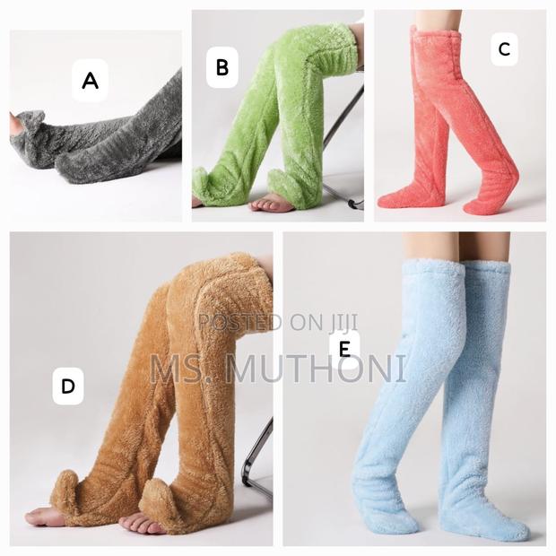 Winter Above the Knee Socks - main view