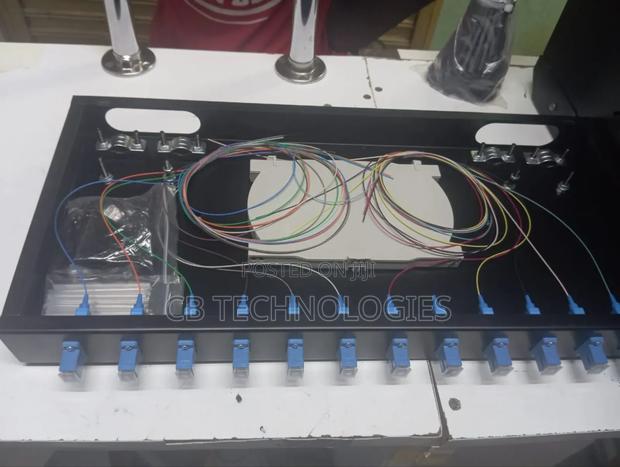Optical Distribution Frame ODF 12C 1U SC(Loaded With SC Simp