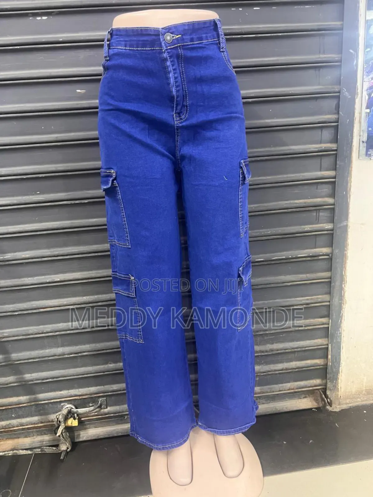 Cute Cargo Pant/Side Pocket/Mommy Jeans