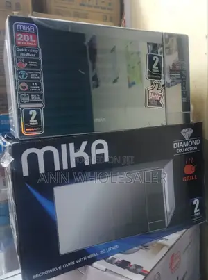 Mika Microwave Oven Grill Silver Md-65
