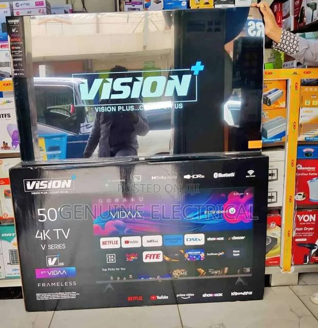 Brand New Vision 50 Inch Smart Tv