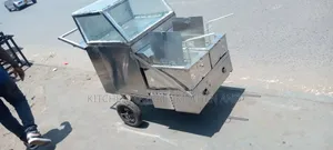 Chips Vending Trolley With Fryer
