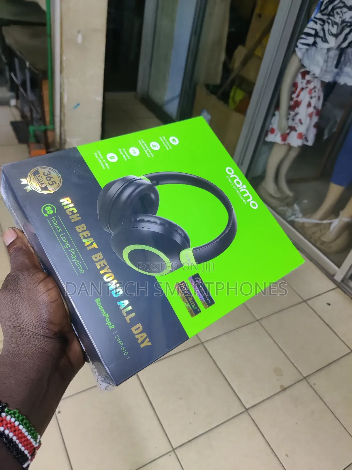 Oraimo Wireless Headphones.Boompop2.