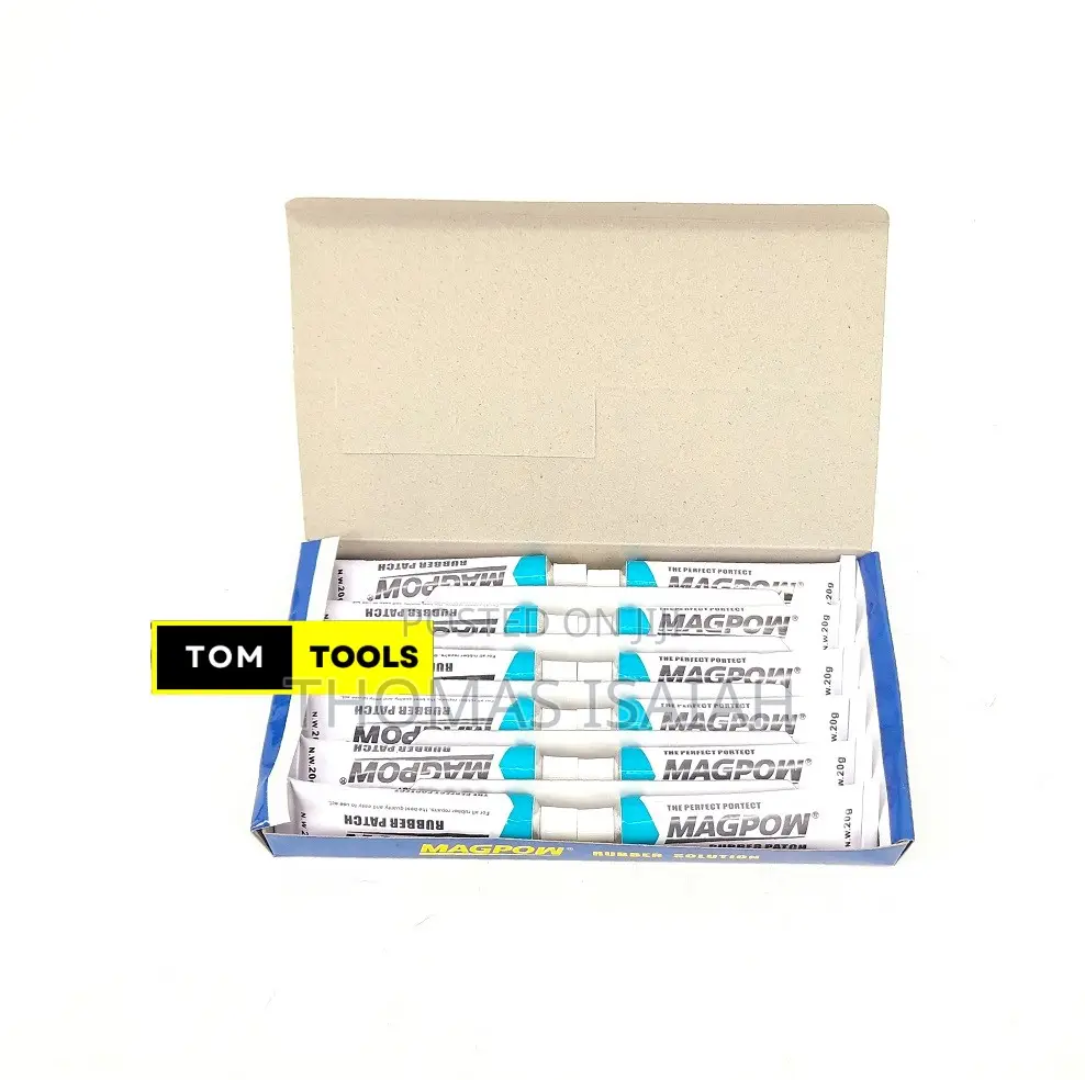 MAGPOW 12PCS 20g Rubber Patch Solution Gum