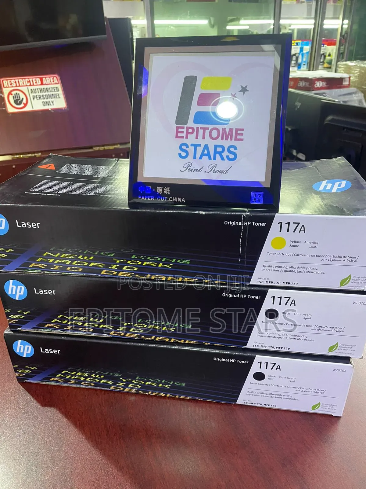 Coruscating HP 117A Original Color Laserjet Toners