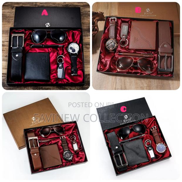 6 in 1 Hot Fashion Jesou Men's Gift Set Exquisite Packaged