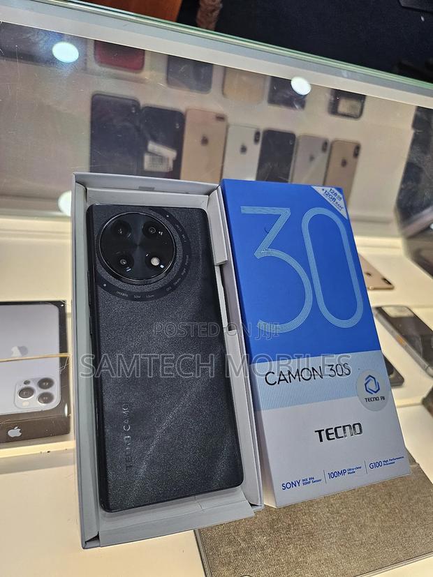 Tecno Camon 30S 128 GB Black - thumbnail 3