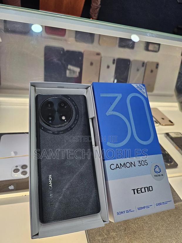 Tecno Camon 30S 128 GB Black - thumbnail 4