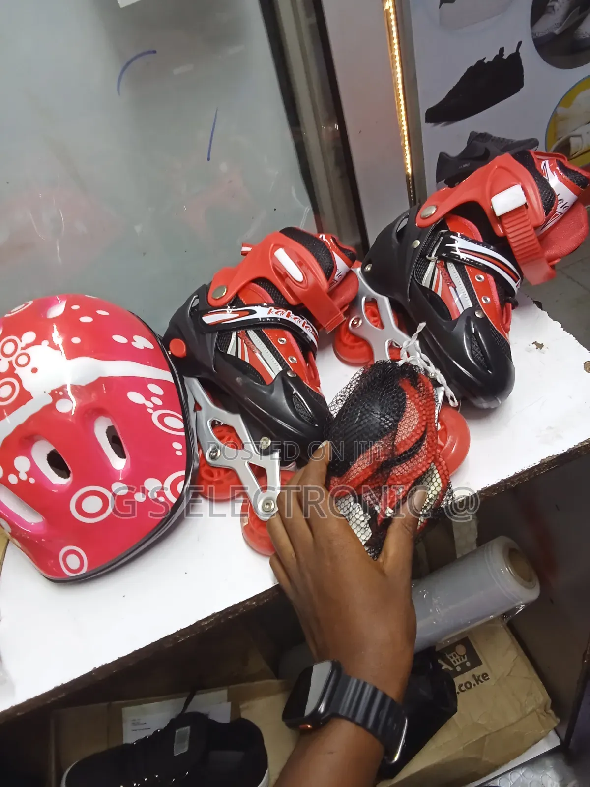 Skate Shoes (Red)S,M,L