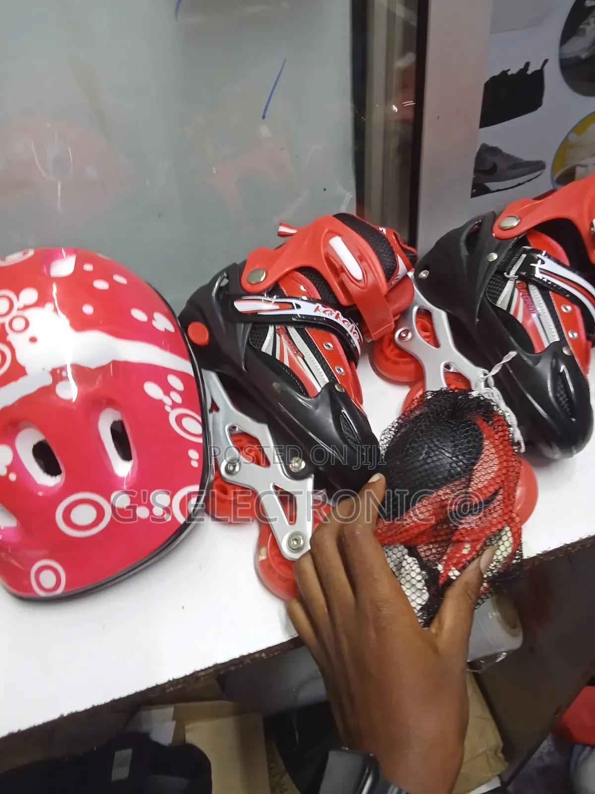 Skate Shoes (Red)S,M,L