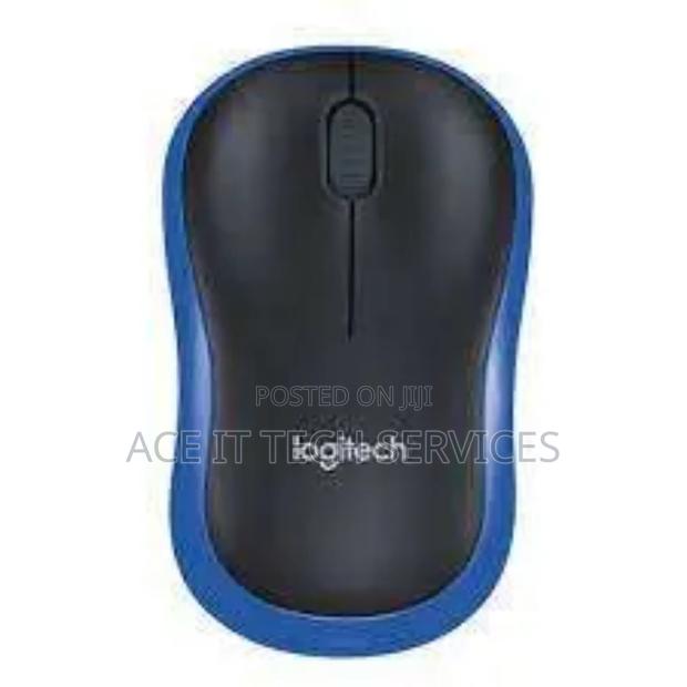 Logitech Wireless Mouse M185 Blue - main view