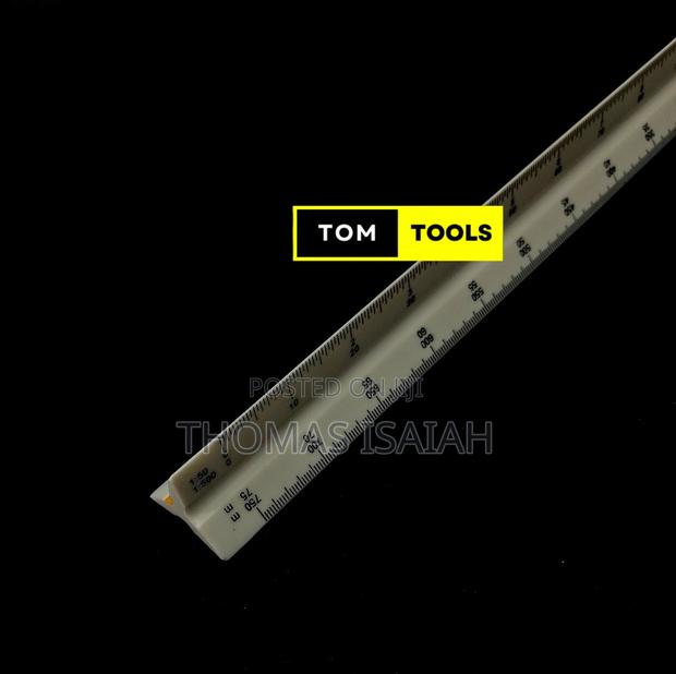 300mm Precision Triangular 1=2500 Surveyor Scale Ruler - main view