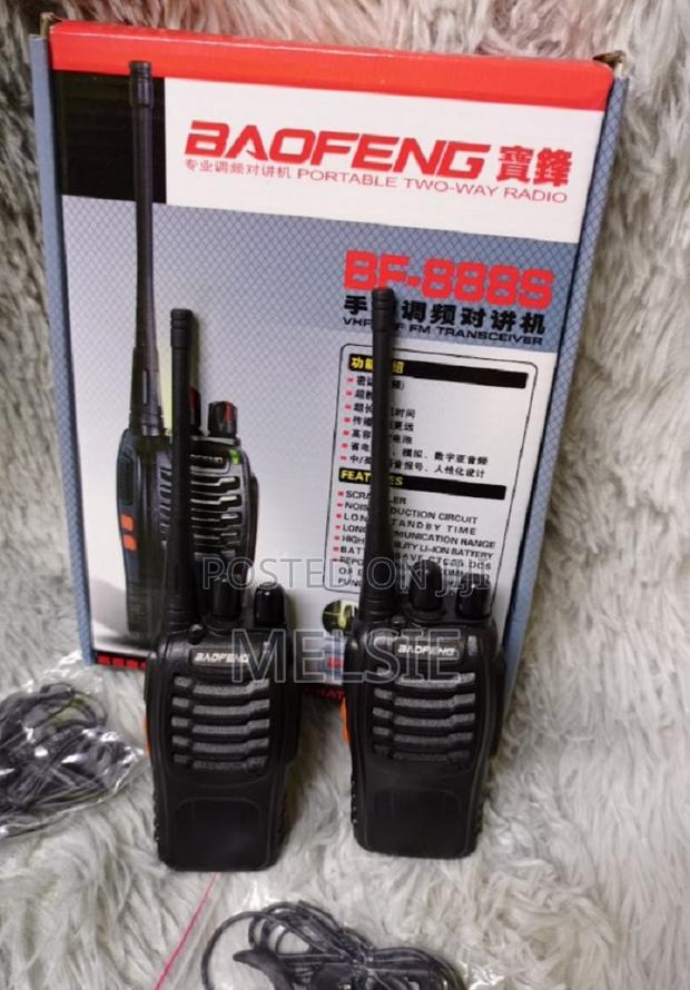 Baofeng 888s Walkie Talkie Radio Calls 5km -2 Pieces