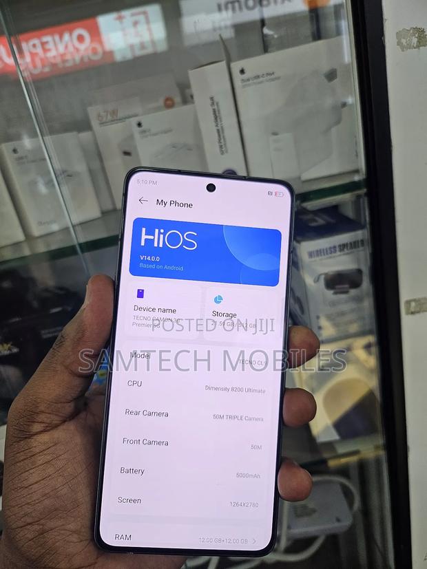 Tecno Camon 30 Premier 512 GB Black - thumbnail 4