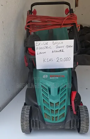 Lawnmower Bosch Electric Propelled 240v 15m Cable Ex-Uk