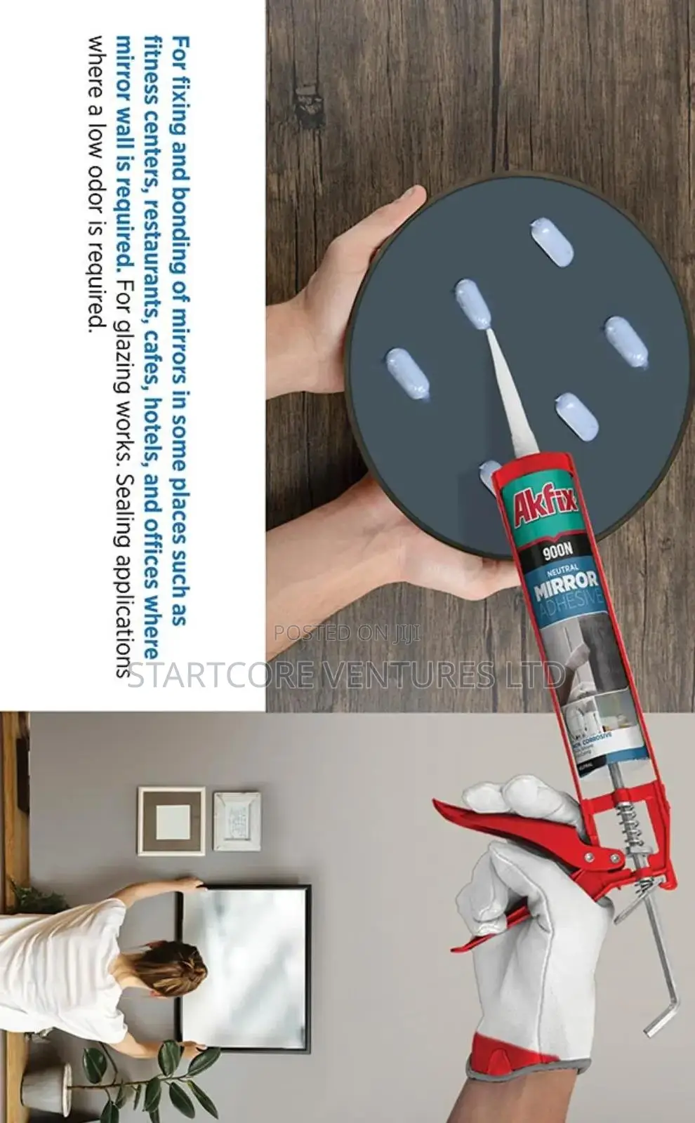 Akfix Neutral Mirror Silicone