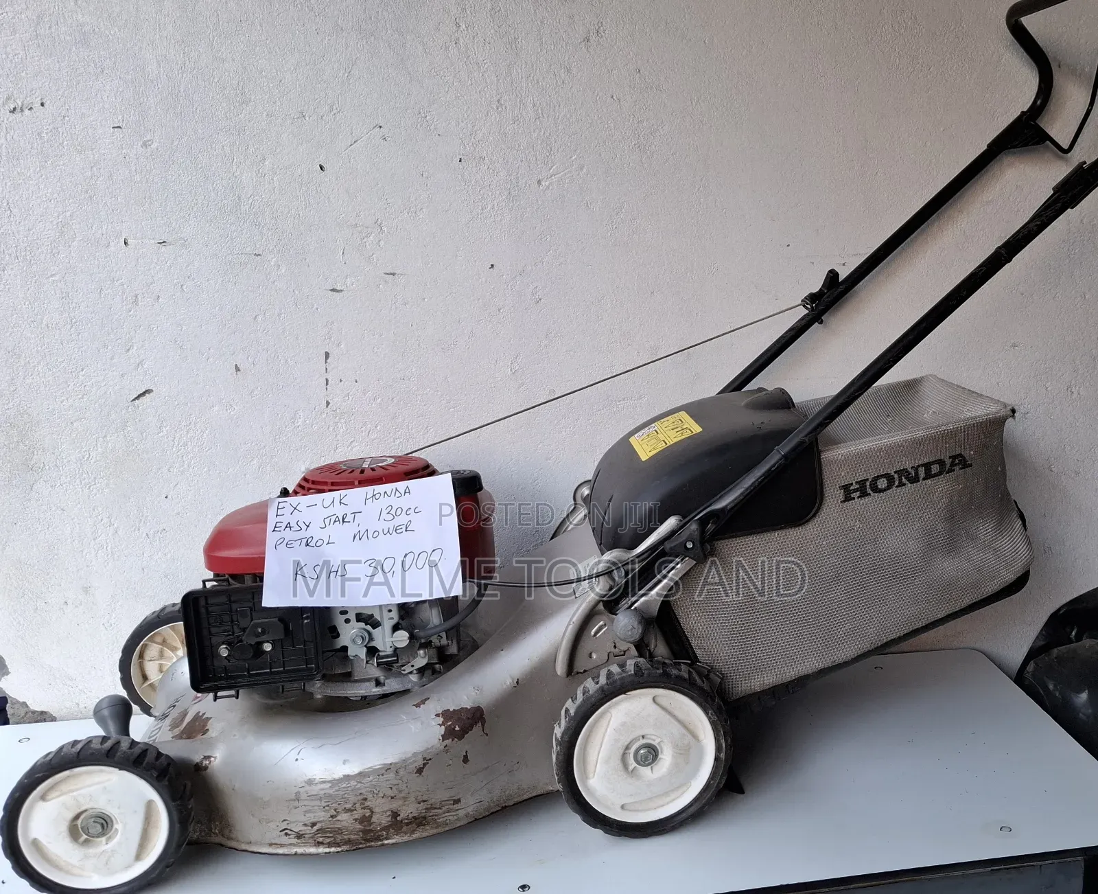 Lawn Mower - Honda Easy Start Petrol Engine 130cc Ex-Uk