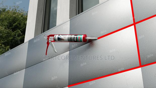 Akfix Structural Weatherseal Silicone 600ml - thumbnail 3