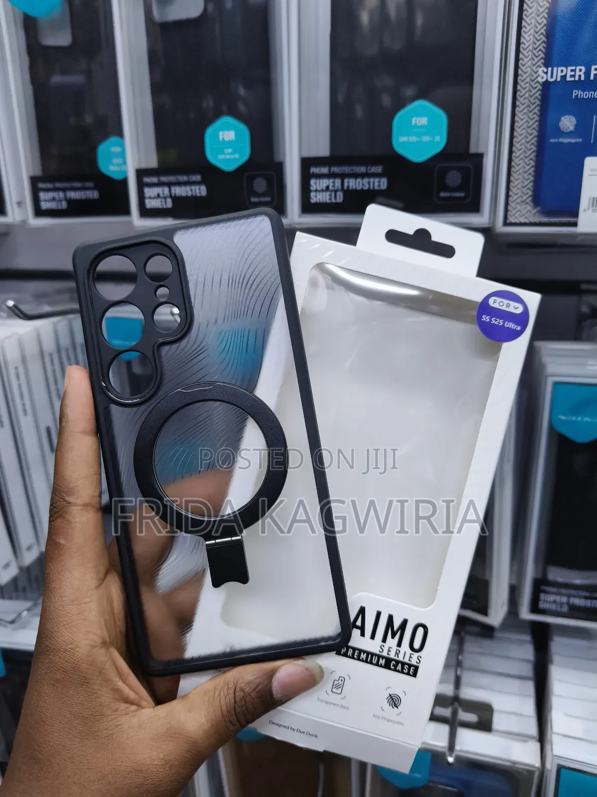 Samsung S25 Ultra Aimo Back Case With Wireless Charging