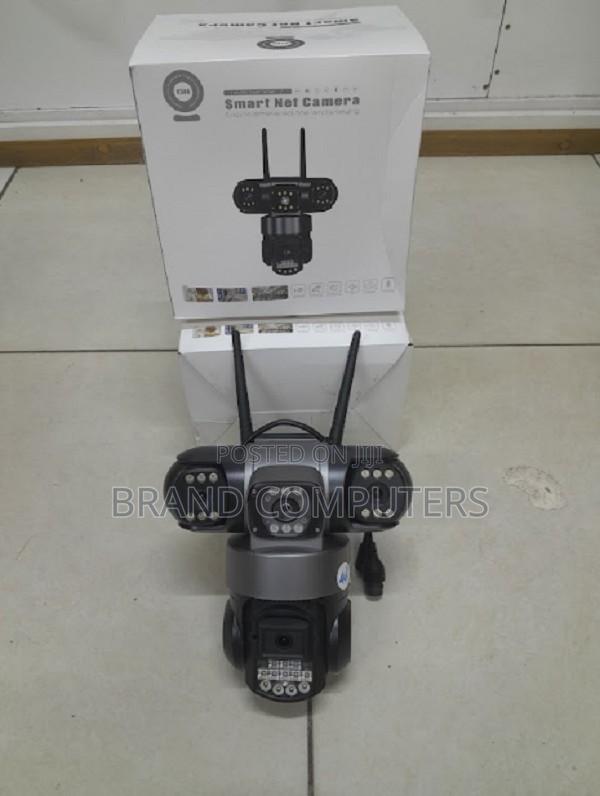 4G Triple Lens PTZ Camera Security CCTV Camera-3 LENSES