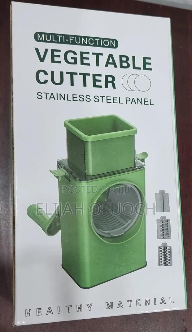 Square Storm Rotary Drum Vegetable Cutter With 3 Grating - thumbnail 3