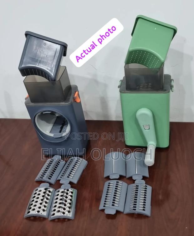 Square Storm Rotary Drum Vegetable Cutter With 3 Grating - thumbnail 5