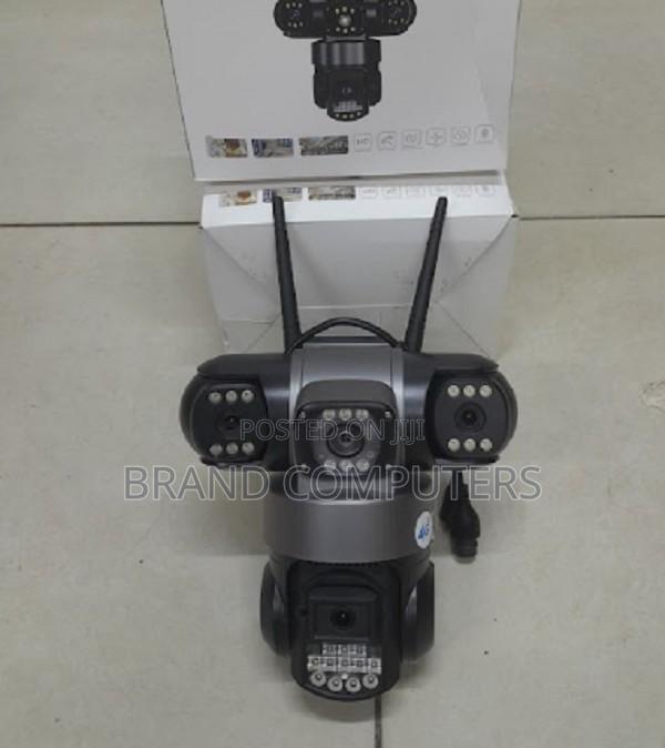3 Lenses 4G Smart Wireless Simcard PTZ Camera Triple Lens
