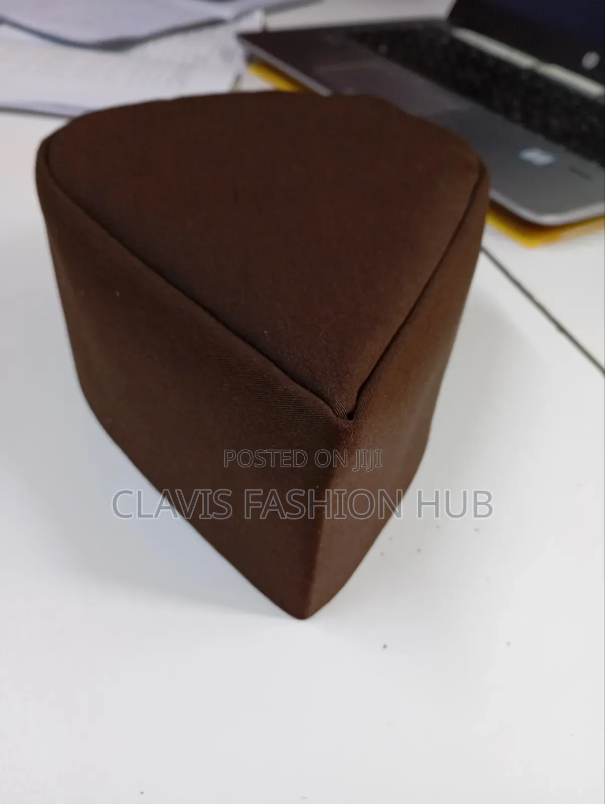 Brown Oval Cap for the African Man