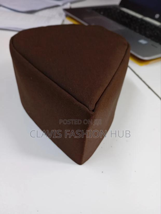 Brown Oval Cap for the African Man - thumbnail 3