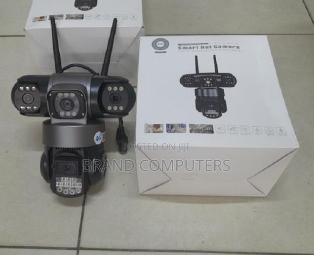 4G Simcard AC Powered V380 PTZ Smart Camera 3 Lens - main view