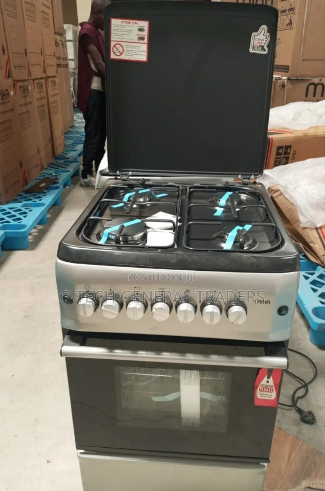 Mika 50*55 4gas Oven Cooker With Gas Oven