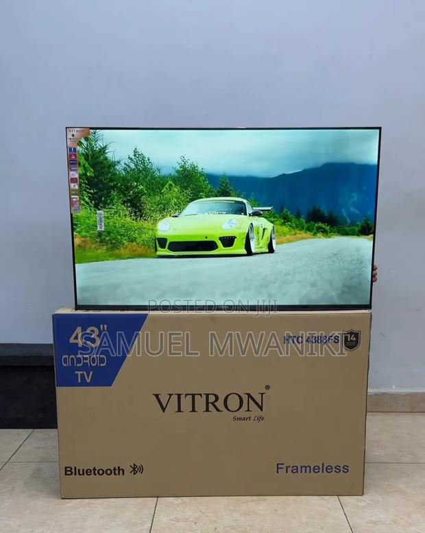 Vitron 43′′ Frameless Smart Android FHD Tv Bluetooth Enabled - thumbnail 3