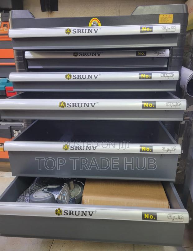 Srunv Roller Cabinet 6 Tray With Wheels - main view
