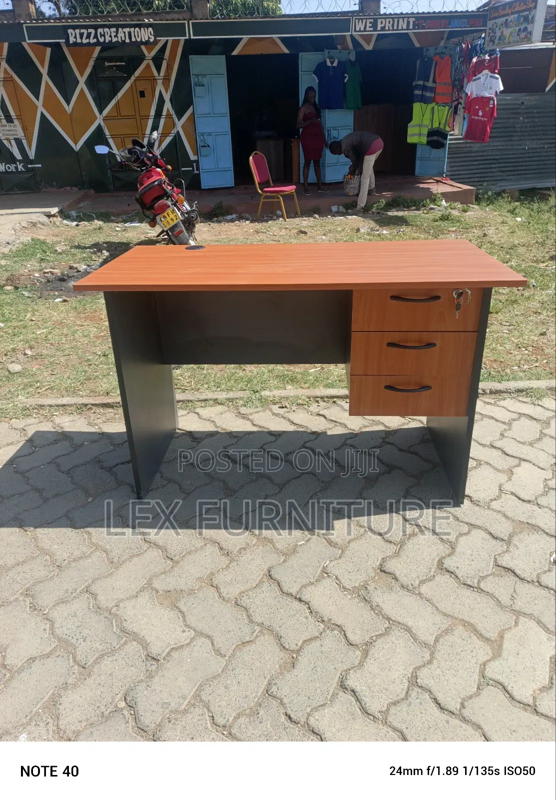 Greycherry Office Desk