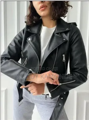 Stylish Black Leather Jacket