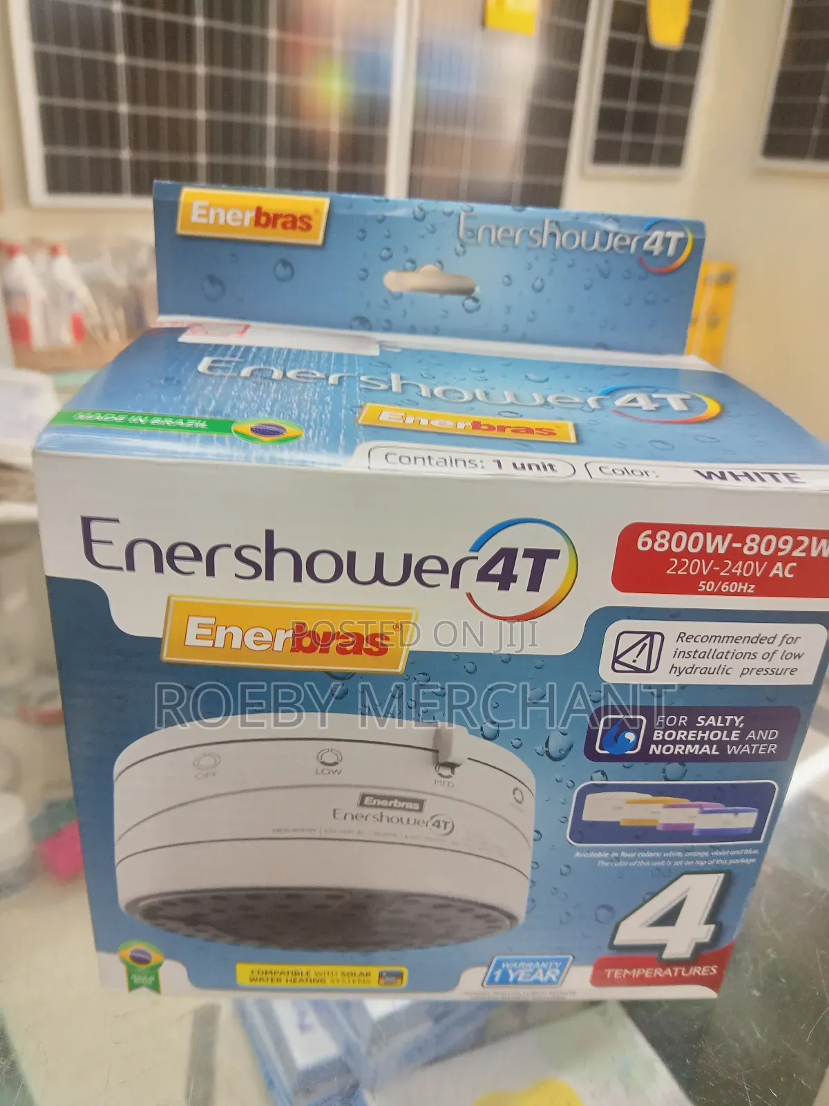 Instant Shower for Hard Water