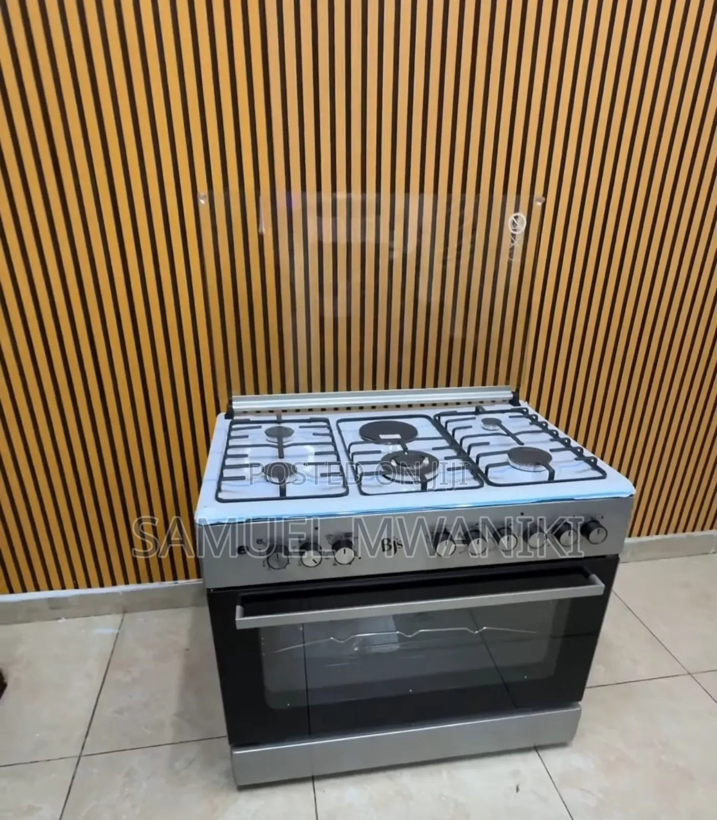 BJS 90 by 60 4G + 1WOK+1HOTPLATE Electric Oven